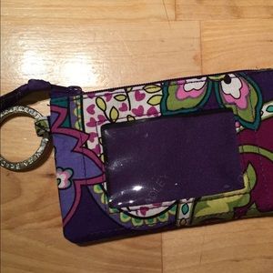 Final sale!! NWOT Vera Bradley ID wallet keychain